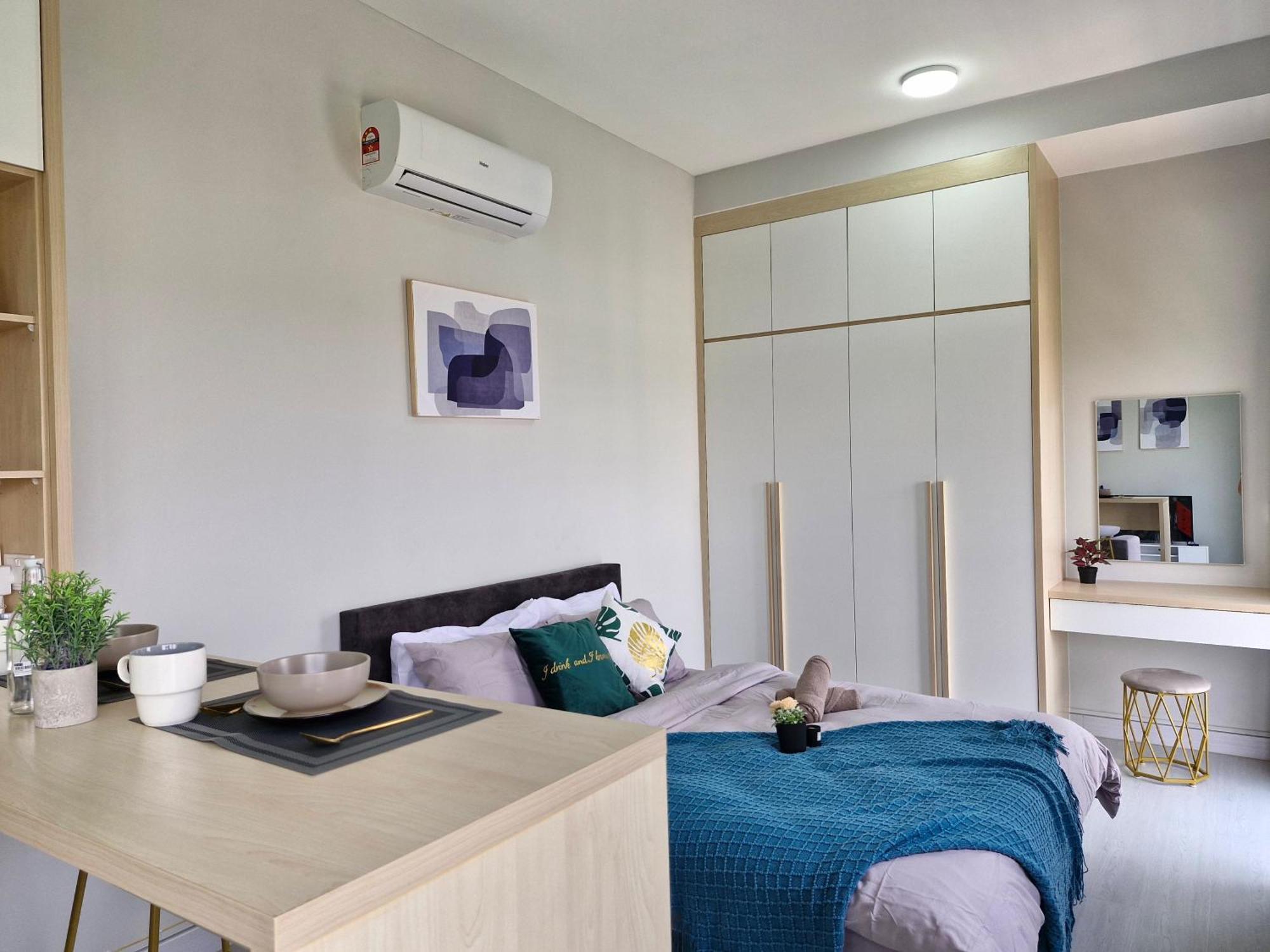 Taman Equine Comfy Studio#Greenery View#4 Pax#Aeon Mall Seri Kembangan Exteriör bild