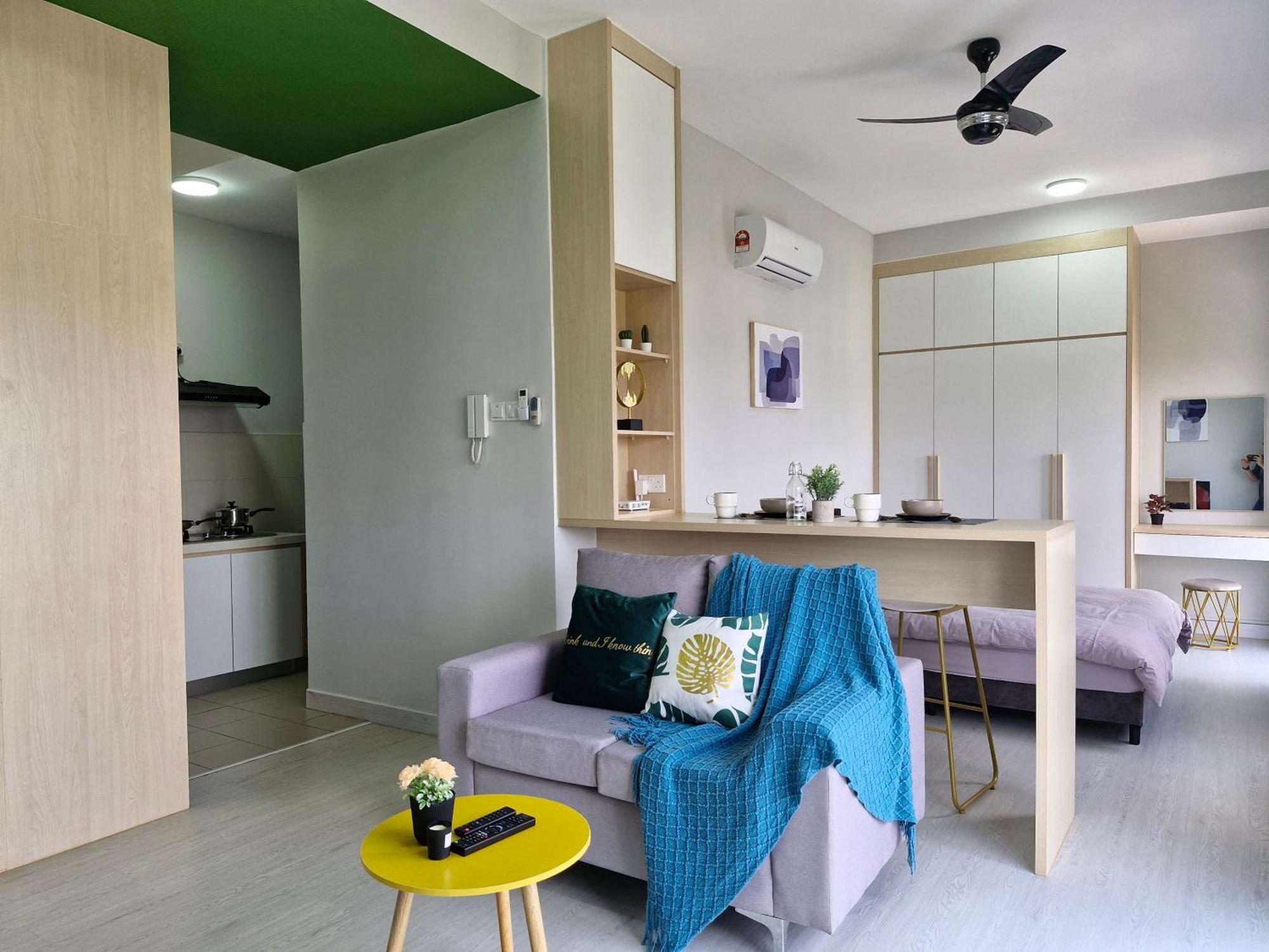 Taman Equine Comfy Studio#Greenery View#4 Pax#Aeon Mall Seri Kembangan Exteriör bild