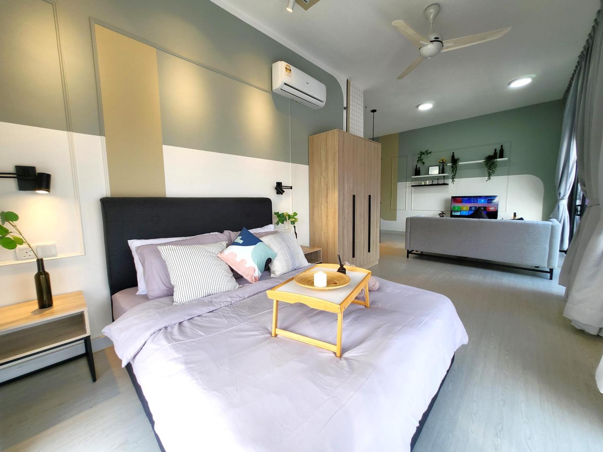 Taman Equine Comfy Studio#Greenery View#4 Pax#Aeon Mall Seri Kembangan Exteriör bild