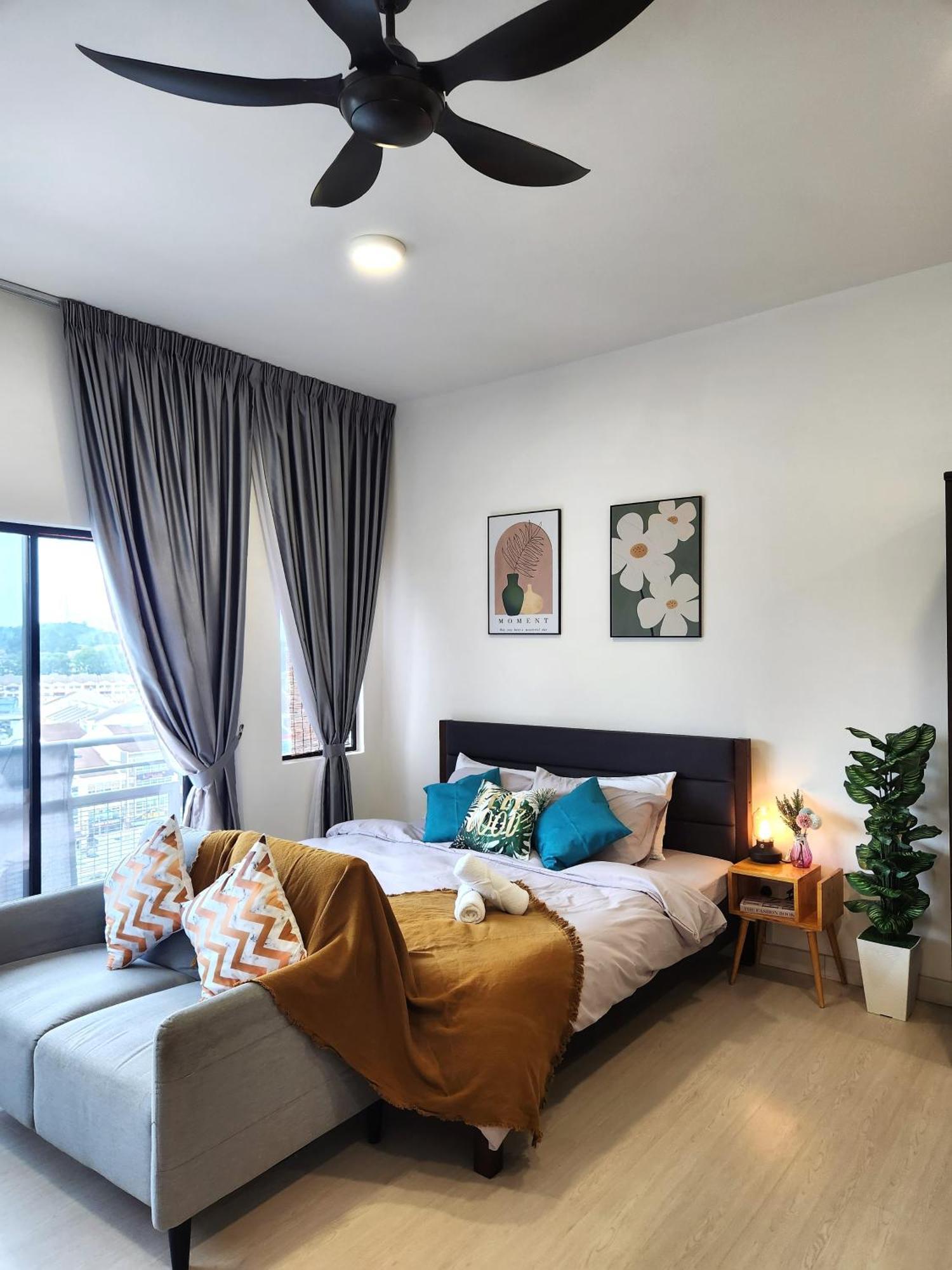 Taman Equine Comfy Studio#Greenery View#4 Pax#Aeon Mall Seri Kembangan Exteriör bild
