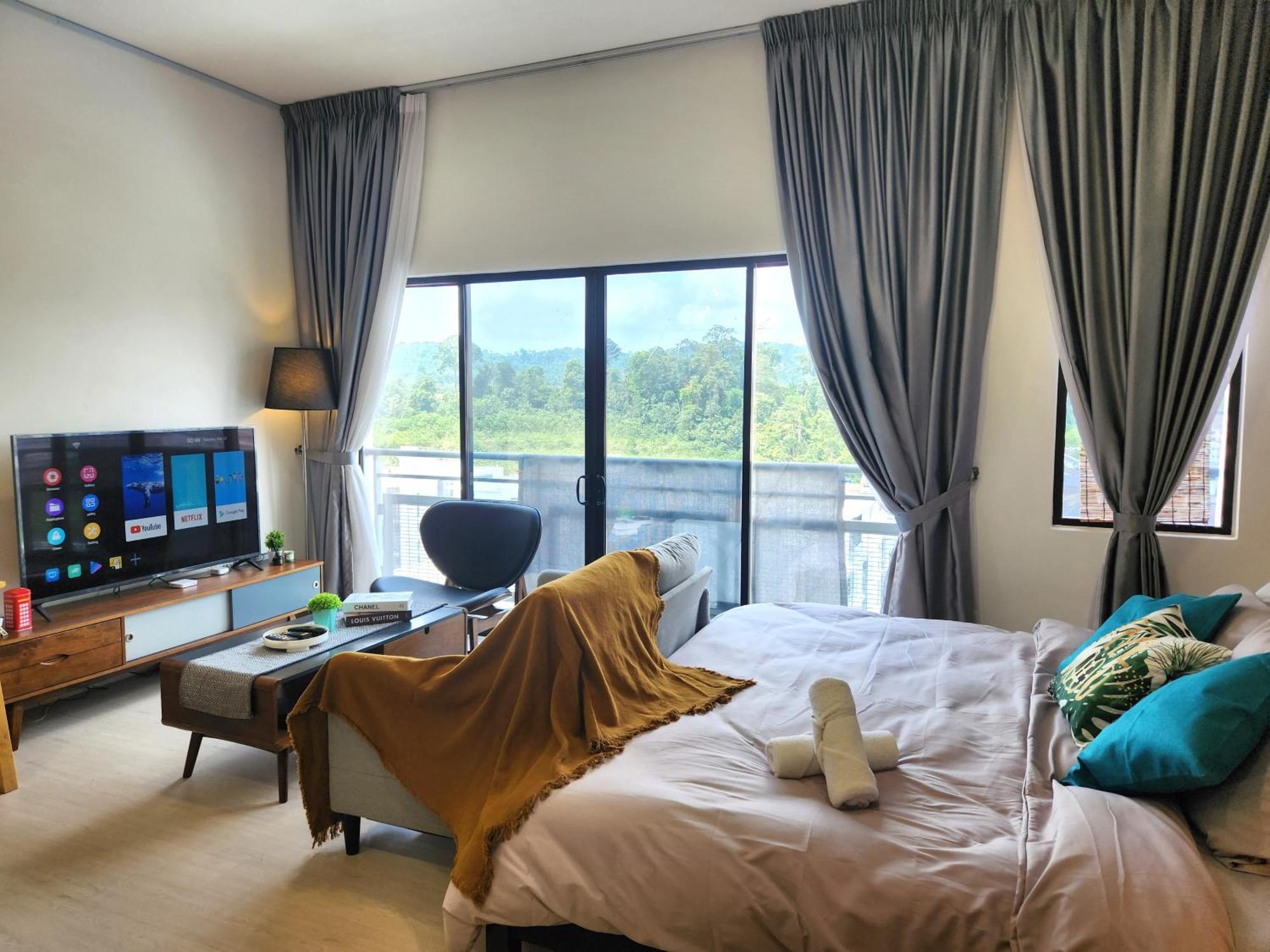 Taman Equine Comfy Studio#Greenery View#4 Pax#Aeon Mall Seri Kembangan Exteriör bild